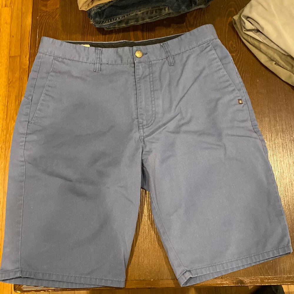 Volcom shorts, size 32, light blue